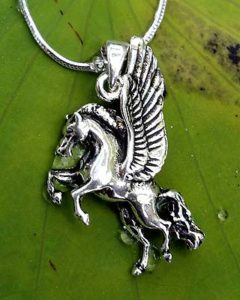 Pegasus Silber Anhänger