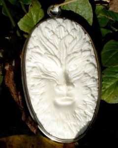 Waldgeist Silber Anhänger