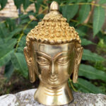 Buddha Kopf aus Messing im Ganesha Online Shop
