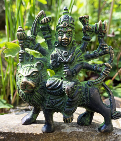 Durga Messing Statue