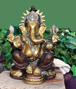 Ganesha Messing Statue in Online Shop kaufen