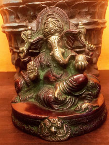 Ganesha Messing Statue im Ganesha Shop