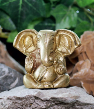 Kleiner Ganesha aus Messing online kaufen