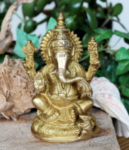 Ganesha Messing Figur Statue kaufen