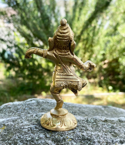 Tanzender Ganesha aus Messing