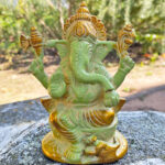 Ganesha Messing Figur Statue aus Indien kaufen