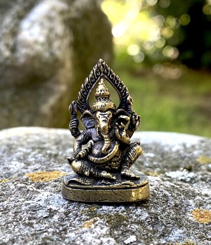 Kleine Ganesh aus Messing
