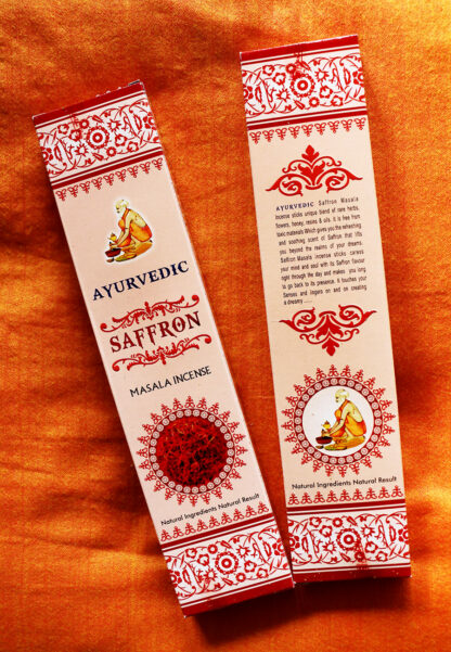 Ayurvedic Masala Safran Räucherstäbchen kaufen