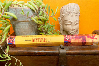 Myrrhe Räucherstäbchen im Ganesha Online Shop