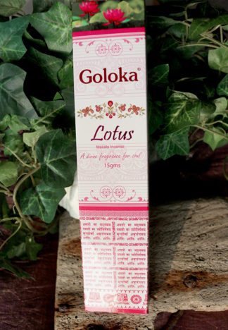 Lotus Räucherstäbchen von Goloka im Online Shop