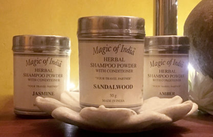 Kräuter Shampoopulver aus Indien im Ganesha Online Shop