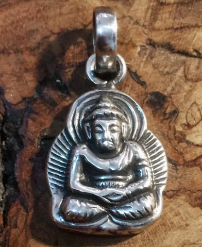 Buddha Silberanhänger günstig im Ganesha Online Shop kaufen