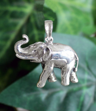 Elefant Silber Anhänger aus Indien im Ganesha Online Shop