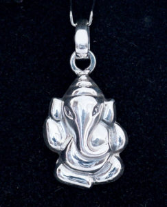 Ganesha Silberanhänger Indien