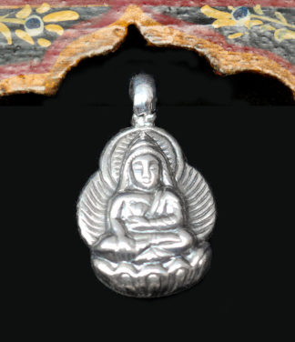 Buddha Silber Anhänger im Ganesha Online Shop