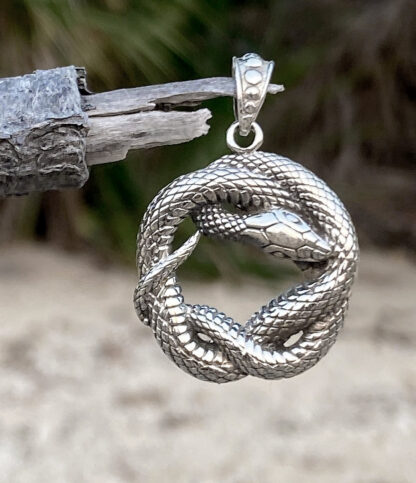 Schlange Silber Anhänger
