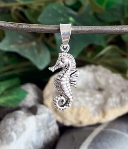 Seepferdchen Anhänger 925 Silber