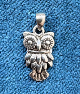 Eule Silber Anhänger im Ganesha Shop