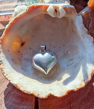 Herz Silber Anhänger im Ganesha Online Shop