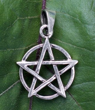 Pentagramm Silber Anhänger