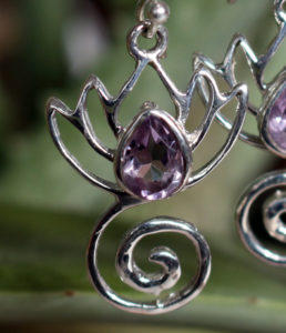Ohrringe mit Amethyst günstig im Ganesha Online Shop
