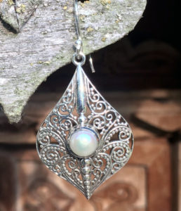Silber Ohrringe mit Perlen Online Shop kaufen
