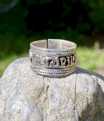 Silberring "OM Mani Padme Hum"