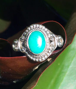 Silberring mit Türkis günstig im Ganesha Online Shop