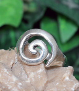 Spirale Silberring kaufen