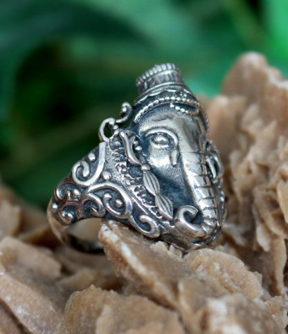 Ganesha Silberring aus Indien im Shop kaufen