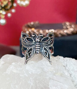 Schmetterling Silber Ring Ganesha Shop