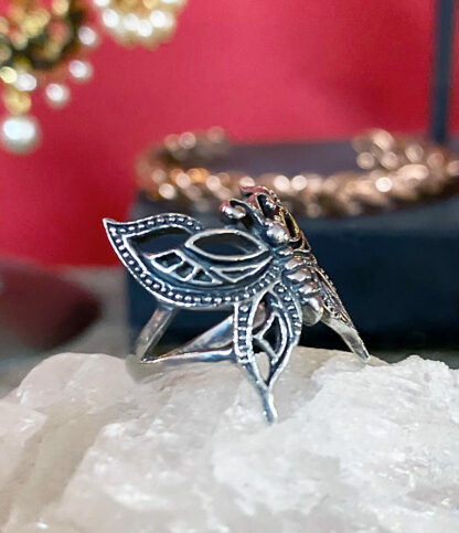 Schmetterling Silber Ring kaufen