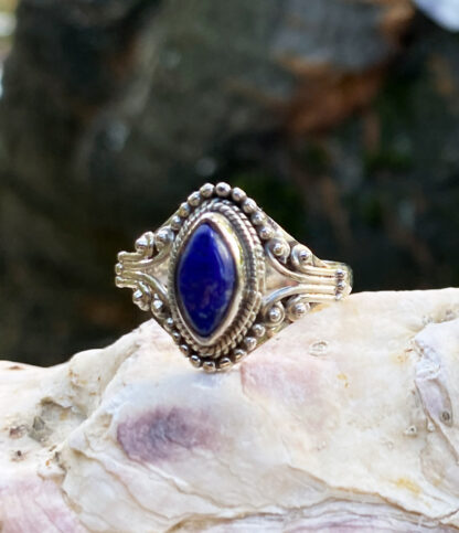 Silberring mit Lapislazuli kaufen