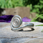 Offener Silber Spiralenring im Ganesha Online Shop